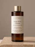 RootWellHair Scalp Reset Cleanse restorative shampoo bottle with label, designed for scalp and hair cleansing.
